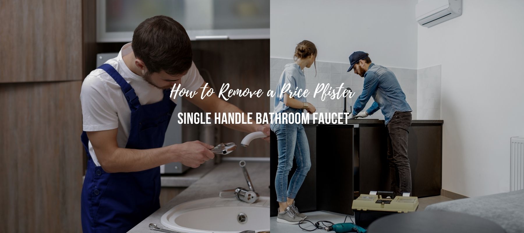 How to Remove a Price Pfister Single Handle Bathroom Faucet Modland