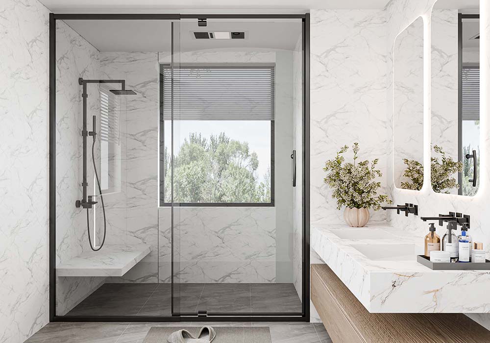 The Rise of Black Frame Shower Doors in Modern Bathrooms – Modland