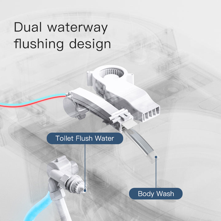 Energy-saving Auto-flush Digital Display Tankless Smart Toilet - Modland