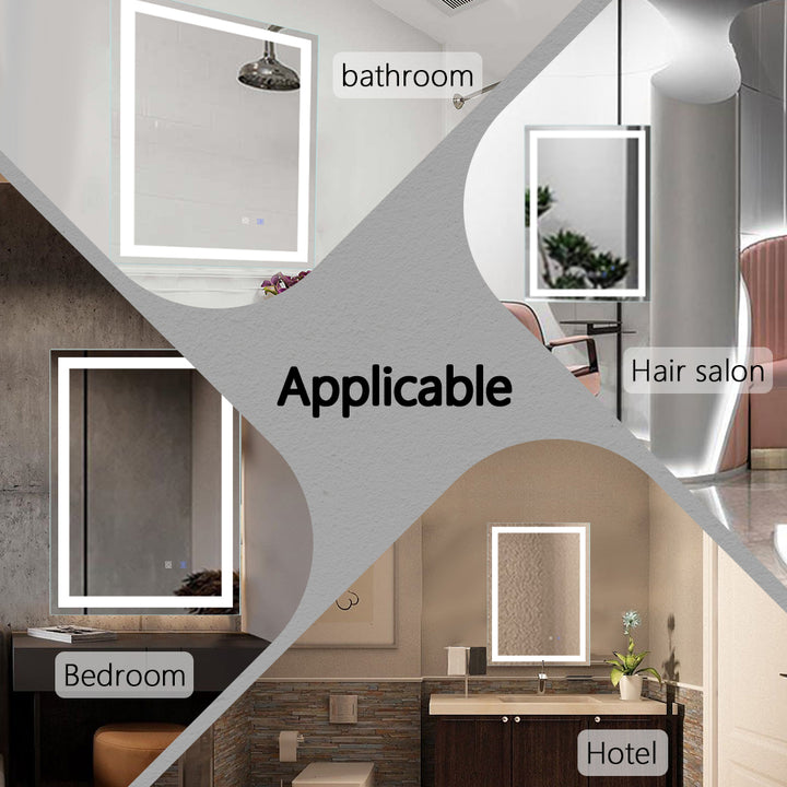 Modland LED Bathroom Vanity Mirror with Light 40*24 inch - Modland