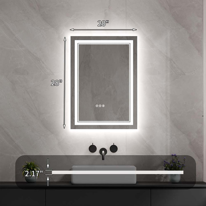 20x28 inch Vanity Mirror Size