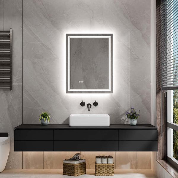 28x36 inch modern bathroom vanity mirror