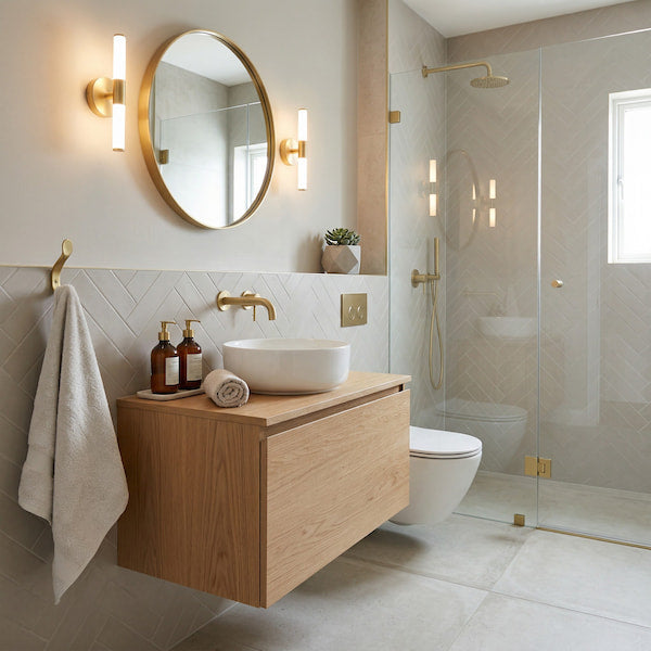 Finished bathroom project