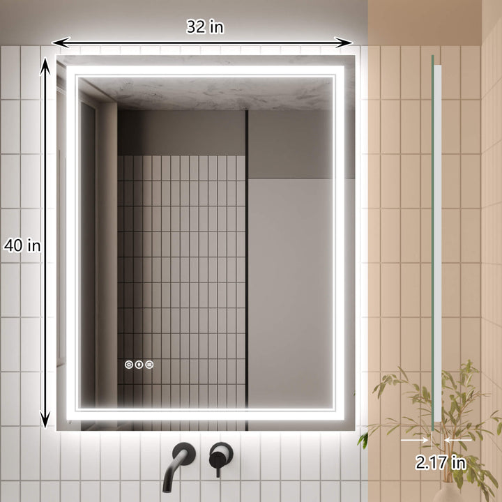 32x40 vanity mirror