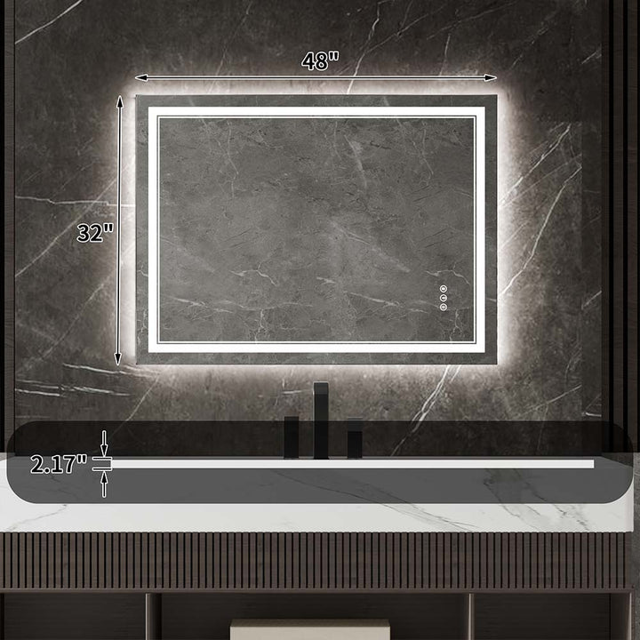 32x48 inch Vanity Mirror Size