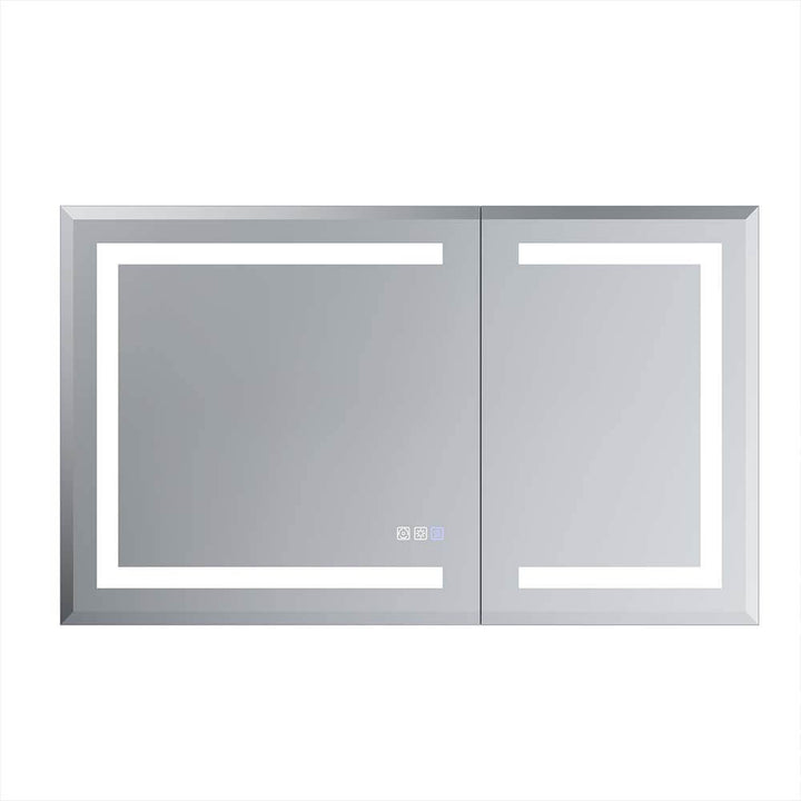 40 inch bathroom mirror medicine cabinet with led light
