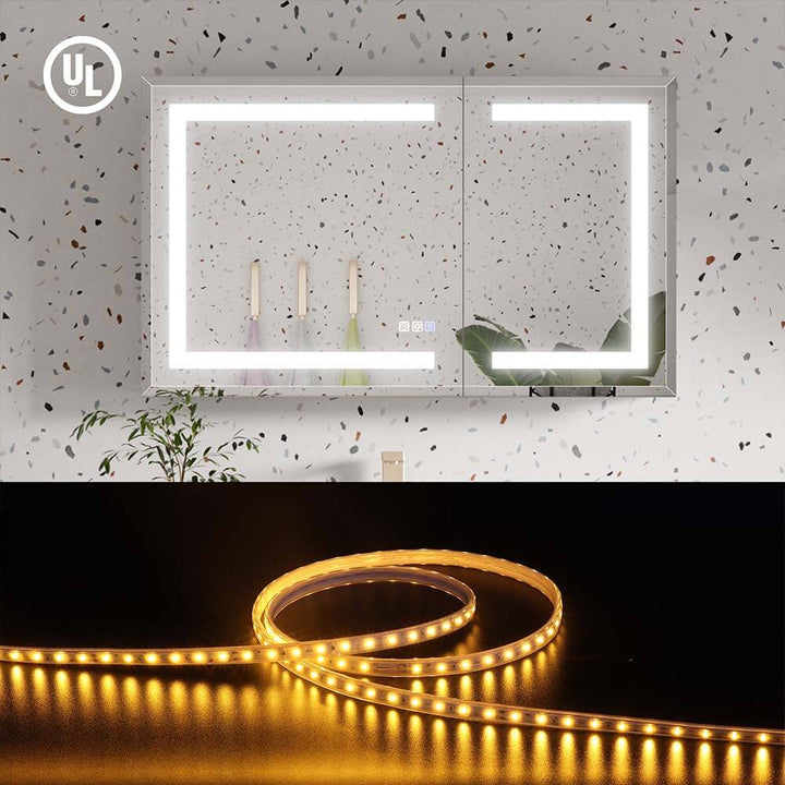 40-inch LED light strip for bathroom mirror medicine cabinet