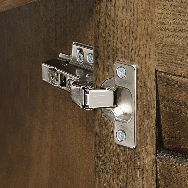 48 inch bathroom freestanding vanity soft close door hinge detail