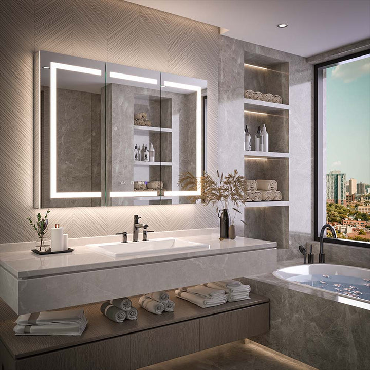 48 x 36 inch medicine cabinet modern vanity