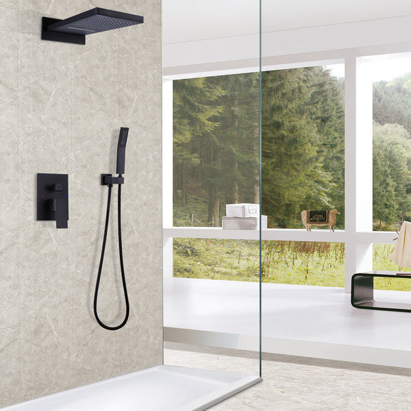 Multifunction Pressure Balance Rain Shower System with hand shower