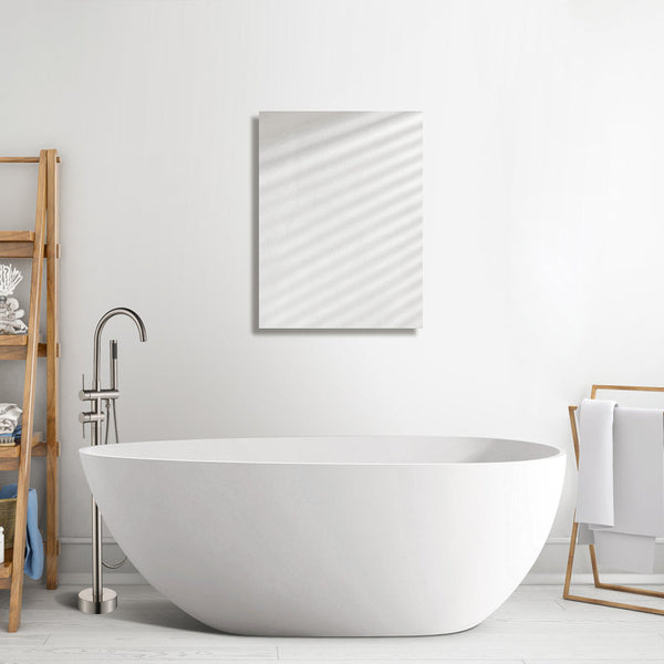 Modland 59'' x 29.5'' Freestanding Soaking Solid Surface Bathtub