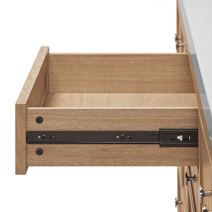 60 inch bathroom freestanding vanities drawer slide side detail