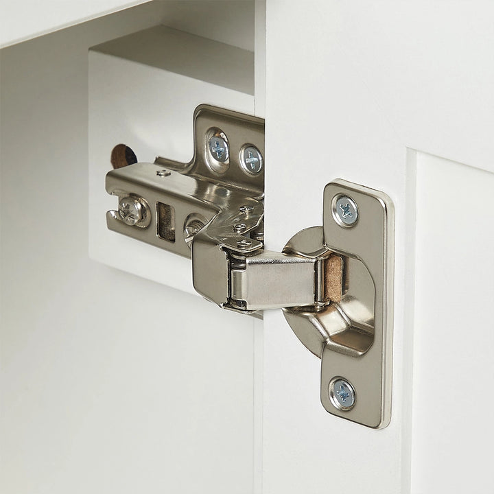 72 inch bathroom freestanding vanity soft close hinge detail