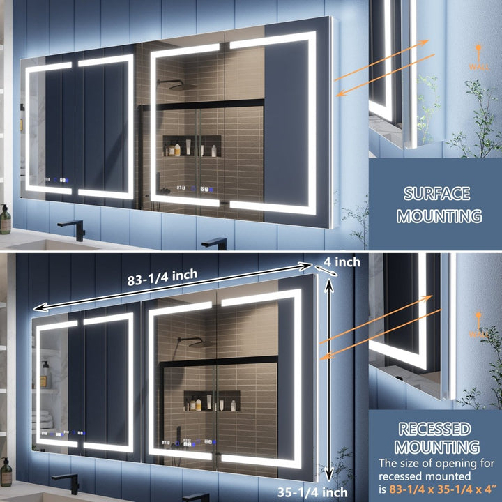 84x36 inch medicine cabinet material comparison