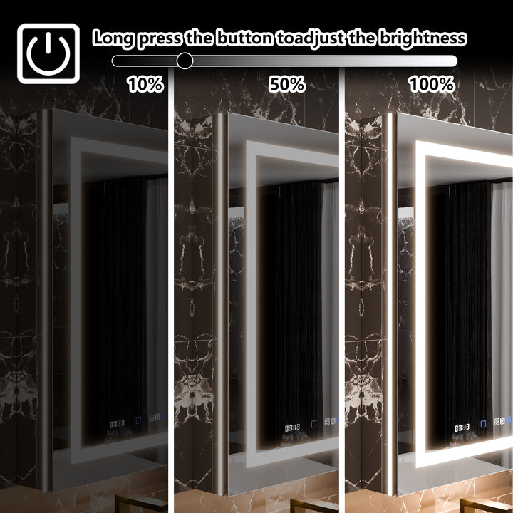 Modland 24x36 Medicine Cabinet with Built-in High-Power Outlet Anti-Fog - Modland