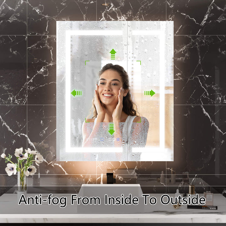 Anti Fog Bathroom Mirror Technology With Clear Reflection