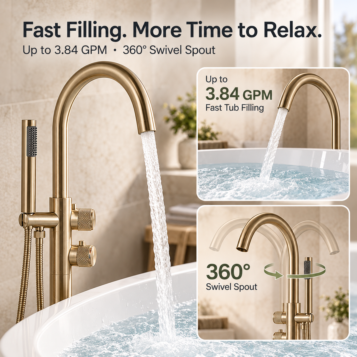 Fill Faster. Relax Sooner.