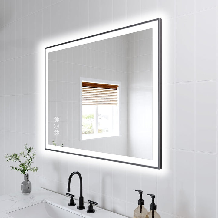 Modland 28"x36" Elegant Vanity Bathroom Mirror LED Lighted - Modland