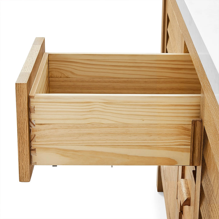 bathroom freestanding vanities dovetail wood drawer detail