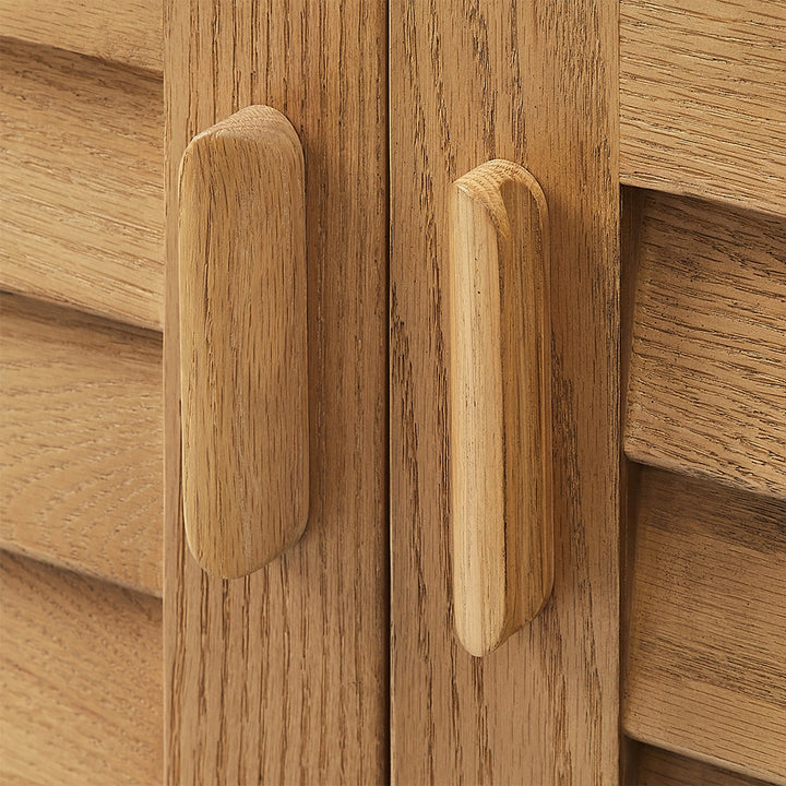 bathroom freestanding vanities wood handle detail