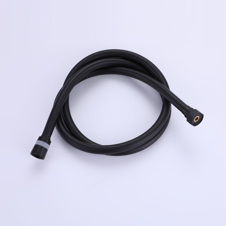 Black shower system flexible hose replacement part