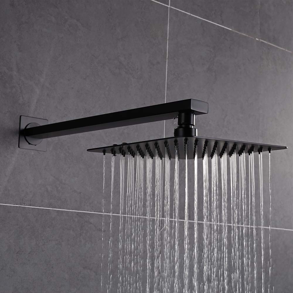 Thermostatic Rain Shower System with Hand Shower and Rough-in Valve ...