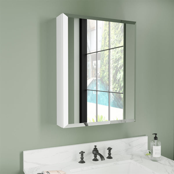 Classic 24" x 30" Medicine Cabinet with Mirror Bathroom Large Storage - Modland