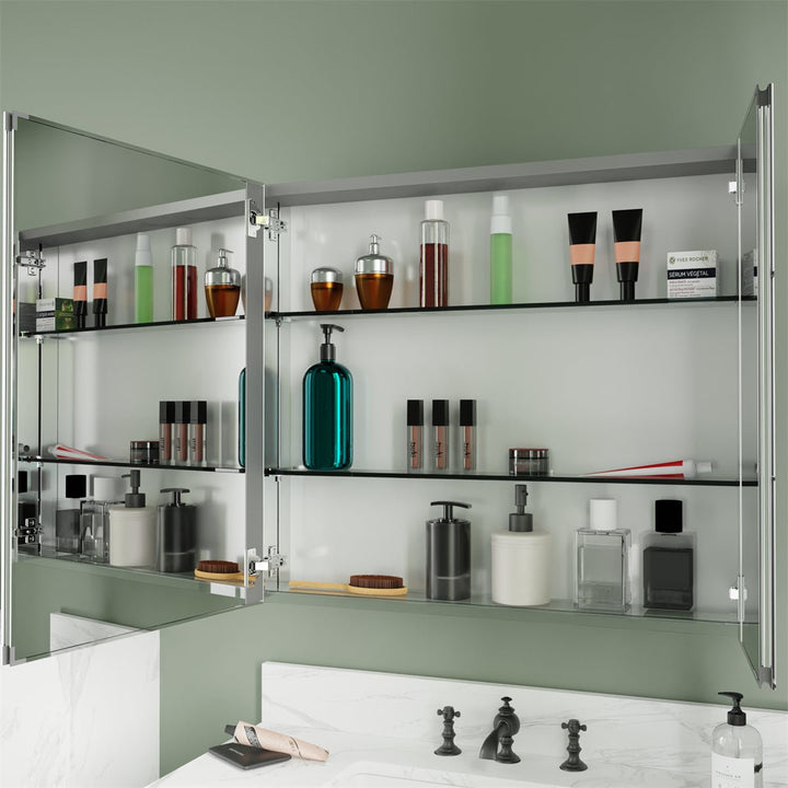 Classic 30" W x 26" H Medicine cabinet with Mirror For Bathroom - Modland