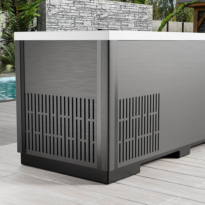 Cold tub drainage detail