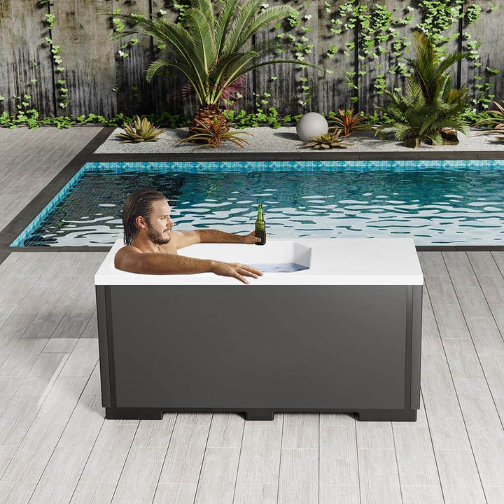 Cold tub top scene drawing
