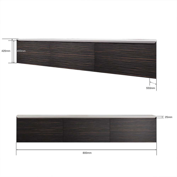Custom dark wood bathroom vanity dimensions and size guide