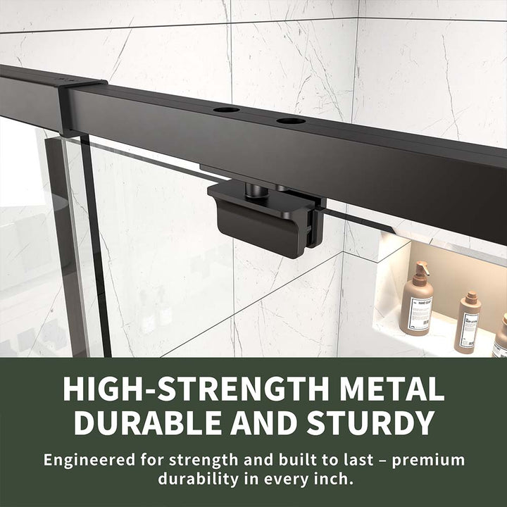 Durable shower door hinge