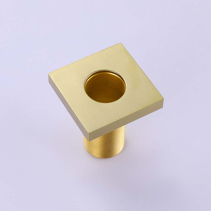 Elegant bathtub faucet brushed gold