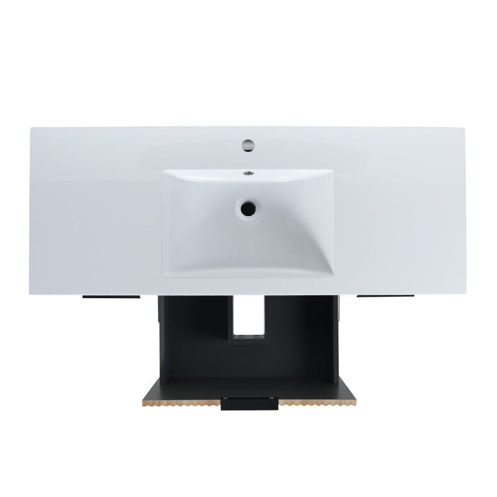 48 Inch Freestanding Bathroom Vanity With Resin Basin,48x18 – Modland