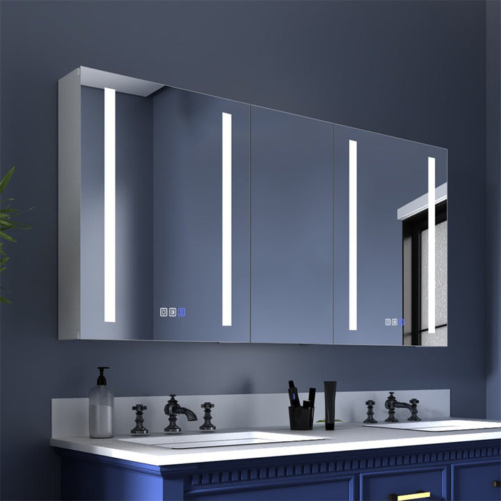 Modland Boost-M1 52" W x 26" H Medicine Cabinet with Mirror led Lighted - Modland