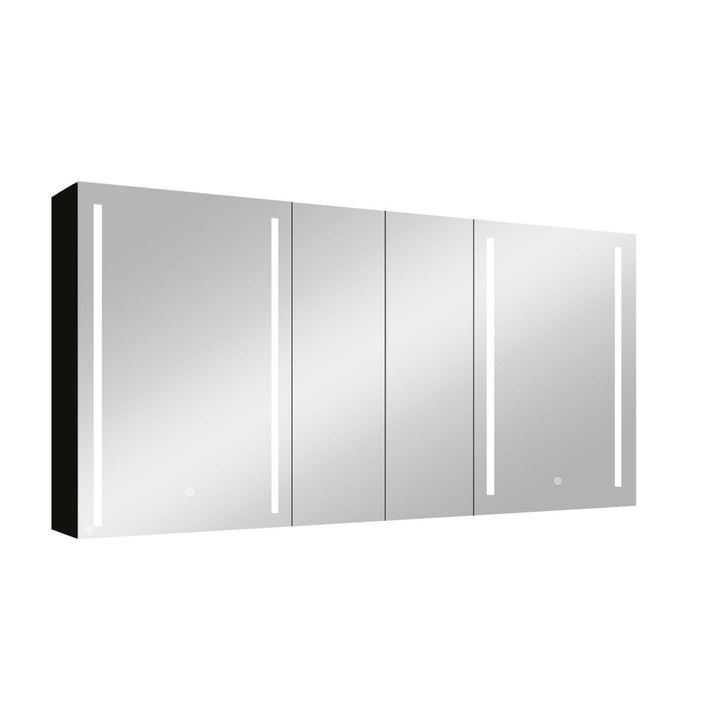 60"  x 30"  LED Bathroom Medicine Cabinet Double Door Lighted - Modland