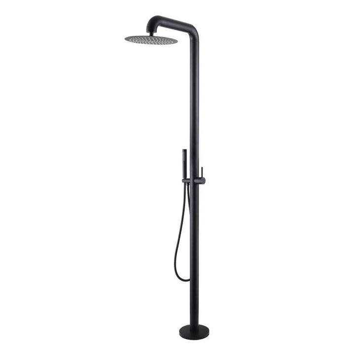 Stainless Steel Freestanding Outdoor Shower with Rain Shower - Modland