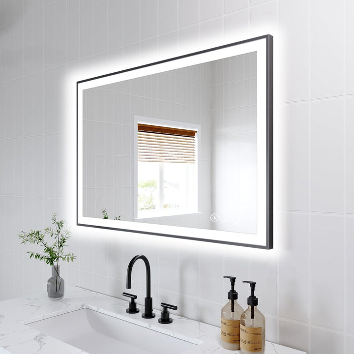 Led mirror dimensions 24x36 inches