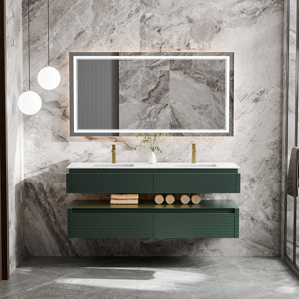 Luxury bathroom vanity complete parts kit