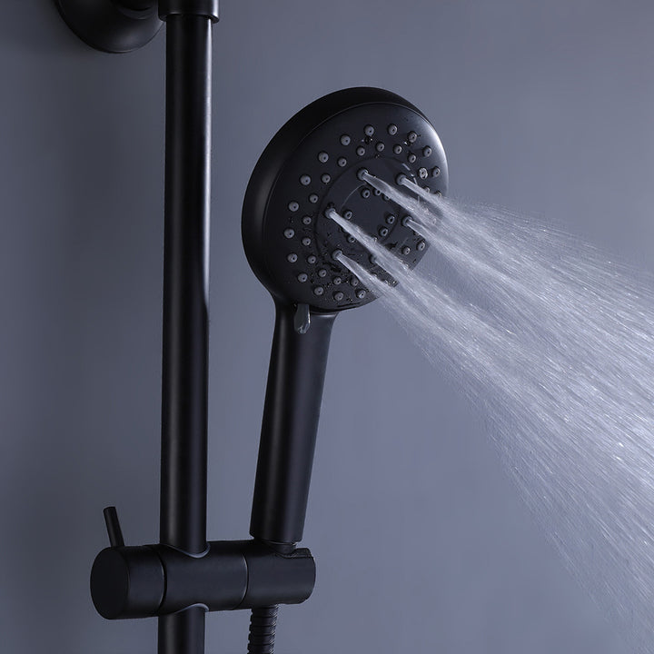 Shower System with Rain Shower Head & Handshower Less Rough-in Valve ...