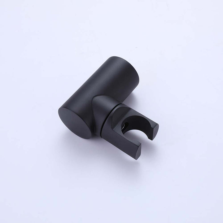 Matte black shower bracket holder for handheld shower system