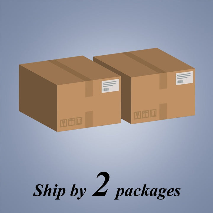 Ships in 2 separate packages for delivery