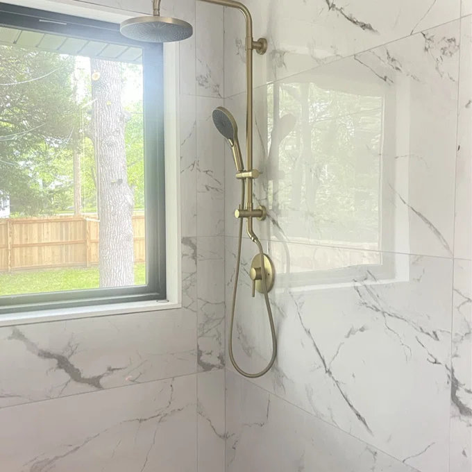 Finished bathroom project