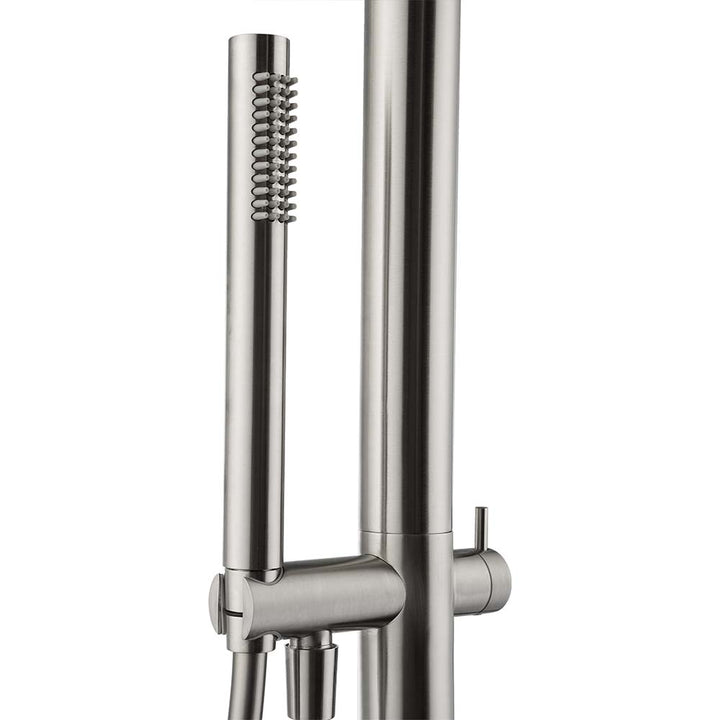 Stainless steel outdoor shower handheld sprayer with adjustable settings
