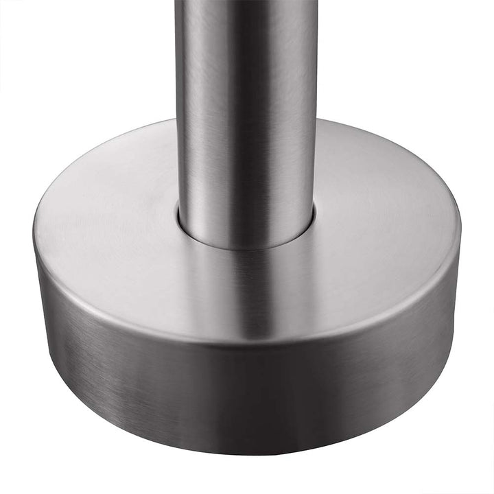 Stainless steel base for outdoor shower stand