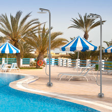 Modern Freestanding Outdoors Shower with Handheld Shower Head