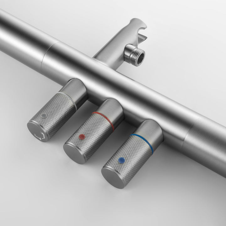 Stainless control valve of outdoor shower system