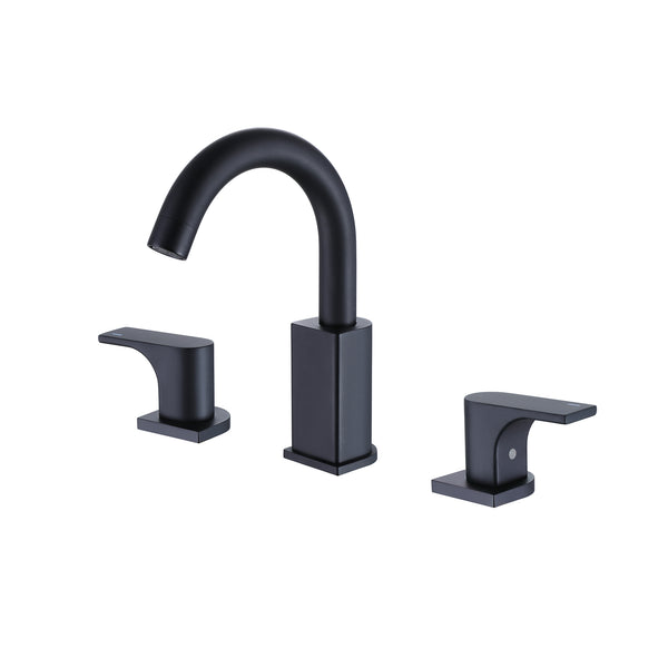 Deck Mounted Two-Handle Widespread Bathroom Faucet