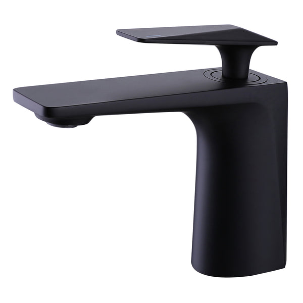 Deck Mounted Single Handle Bathroom Sink Faucet