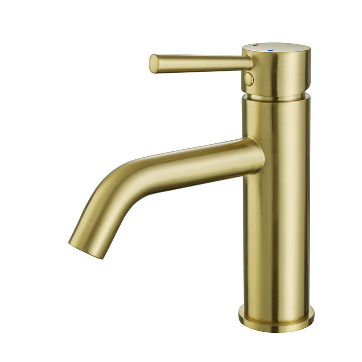 Deck Mounted Single Lever Handle Bathroom Faucet - Modland